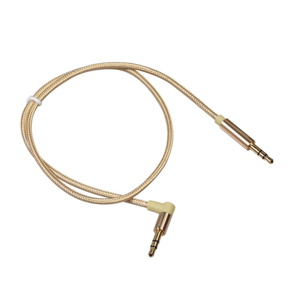 1/8 Inch 3.5mm Jack Male to Male Headphone Earphone Audio Cable Cord