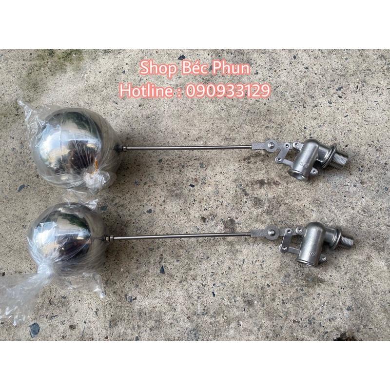 Phao cơ inox 21 27 34 - Kiểu thẳng phi 34,Banh nhựa