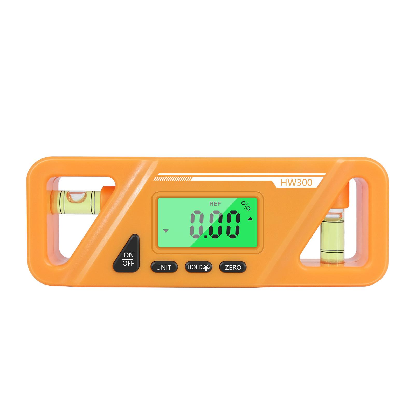 Magnetic Digital Angle Meter Absolute and Relative Measurement Angle and Slope Conversion Inclinometer Versatile Clinometer LCD Display with Backlight