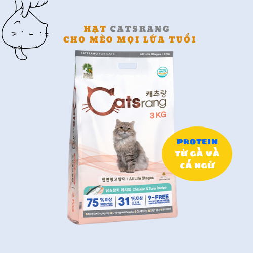 Thức ăn hạt cho mèo Hàn Quốc Catsrang