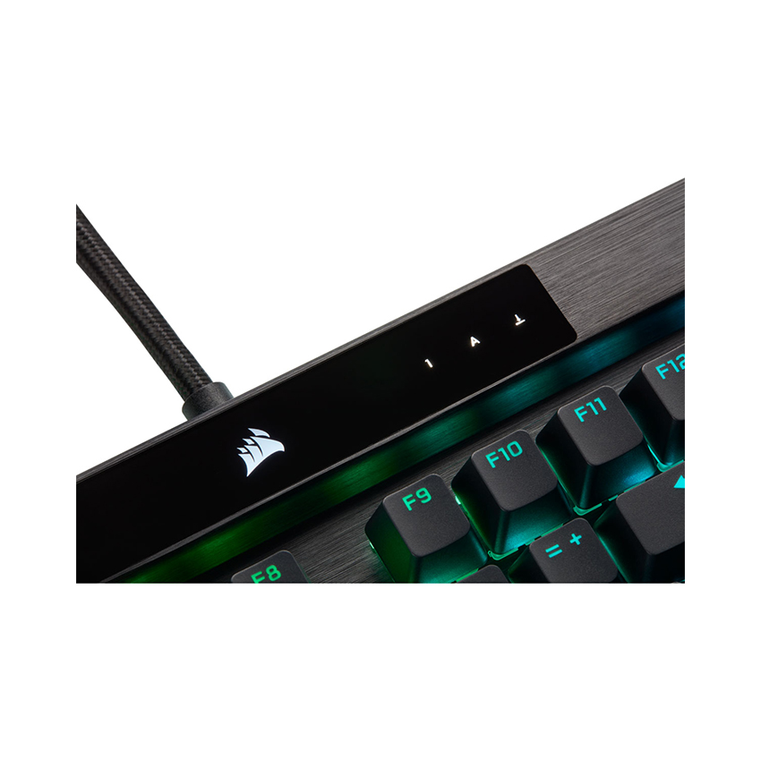 Bàn Phím Có Dây Corsair K100 BLK RGB | OPX RF/MX SPEED - Hàng Chính Hãng