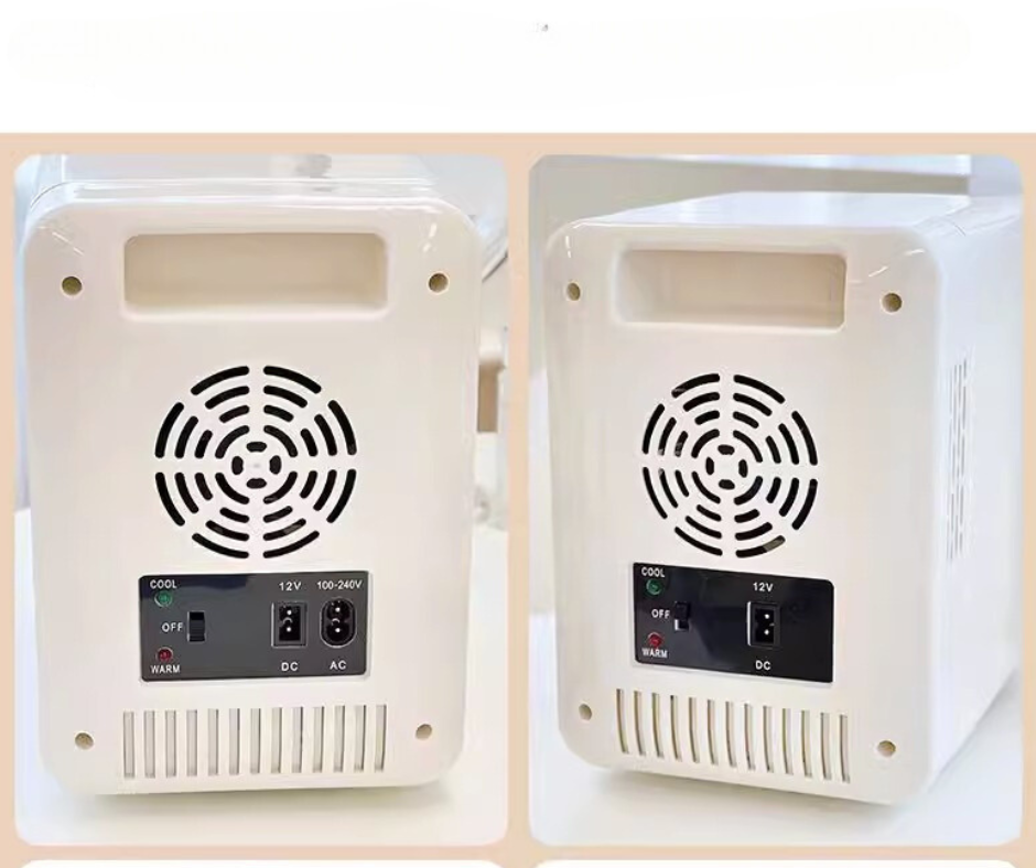 Tủ lạnh mini 2 chế độ nóng lạnh 4 lít cho gia đình và ô tô