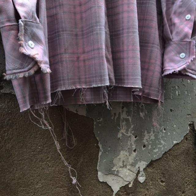 Áo “TVD GR-INK BLING BLING FLANNEL | CROPPED”