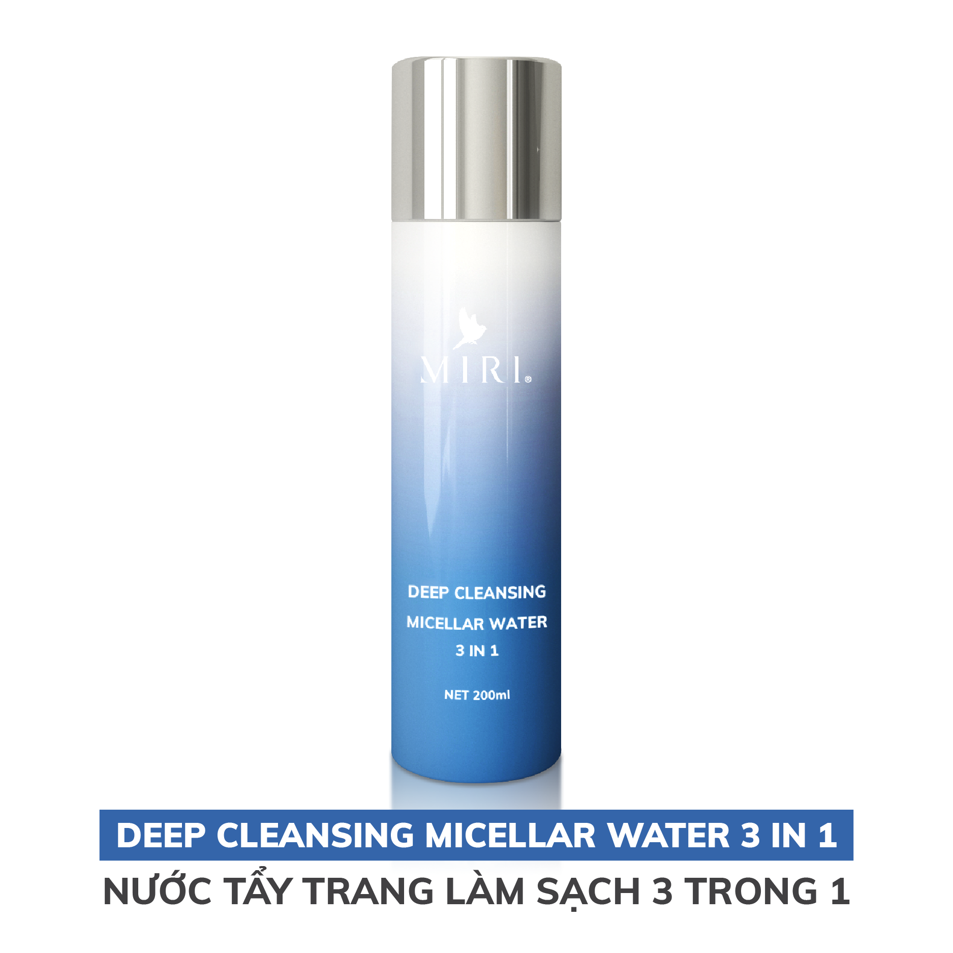 NƯỚC TẨY TRANG LÀM SẠCH 3 TRONG 1 MIRI 200ml