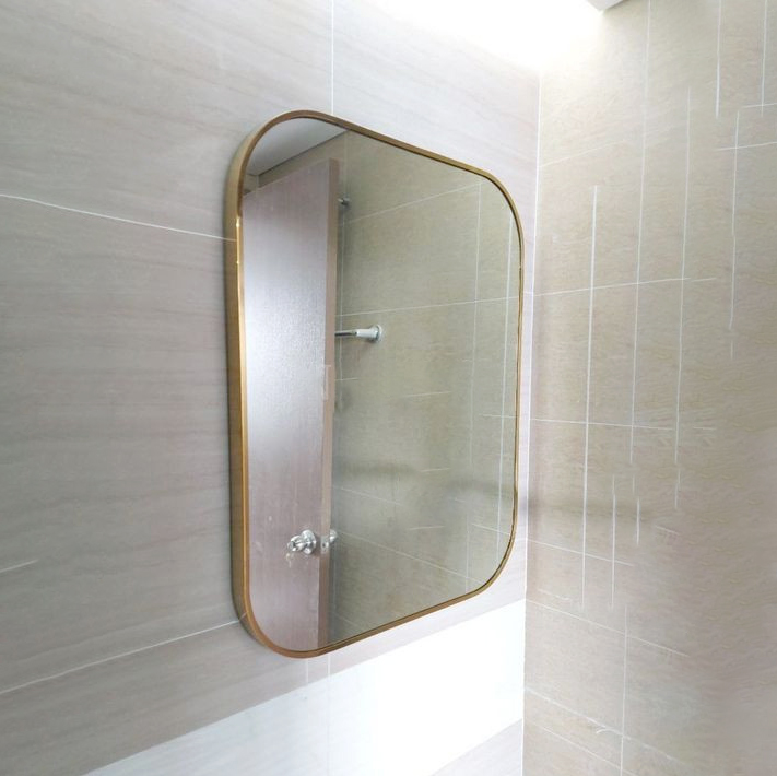 Gương Hình Chữ Nhật Khung Nhôm Sơn Tĩnh Điện Cao Cấp DLQ INTERIORS Decor Phòng, Trang Trí Nhà Cửa, Phòng Tắm
