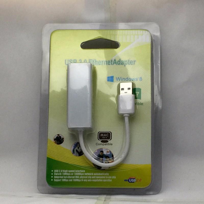 Cáp chuyển USB sang cổng mạng LAN (Enthernet RJ45)