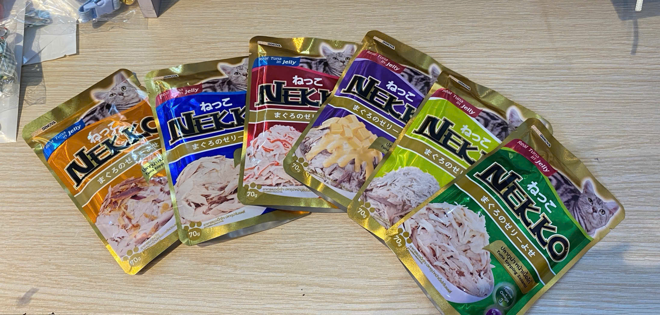 PATE NEKKO CHO MÈO THƠM NGON TÚI 70G