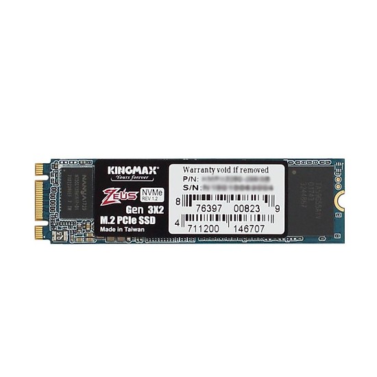 SSD Kingmax 256Gb M.2 2280 PCIe Gen3x2 PX3280 - Hàng Chính Hãng