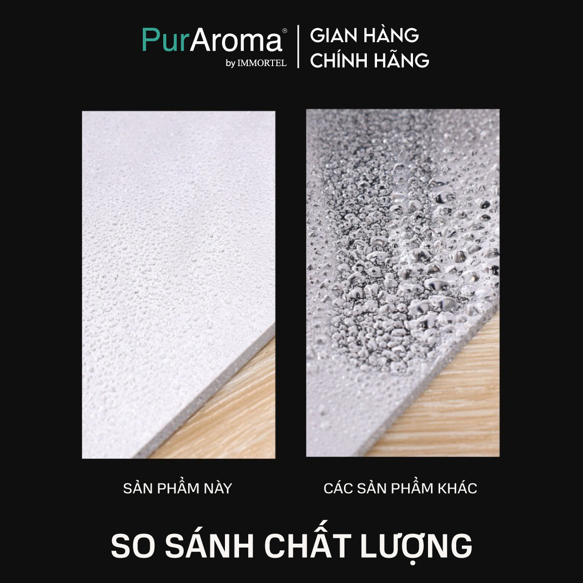Chai Xịt Phun Sương 300ML PurAroma - Công Nghệ Nén Phun Hạt Nano Siêu Mịn