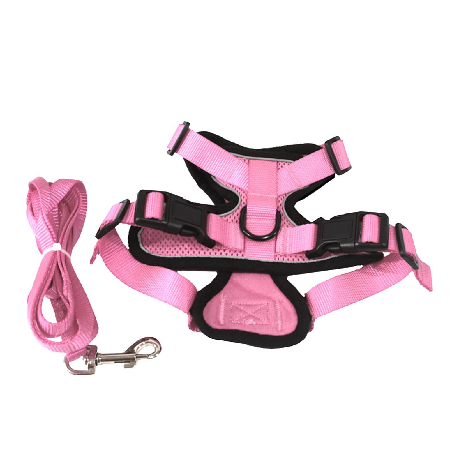 Puppy Vest Harness Pink S