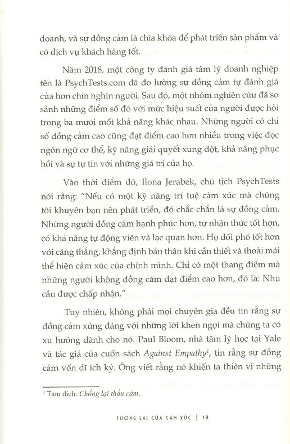 Tương Lai Của Cảm Xúc