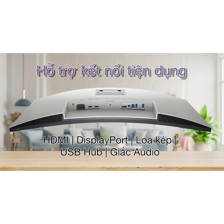 Màn hình Dell S3221QS 32inch 4K 8ms 60Hz VA - Hàng Chính Hãng