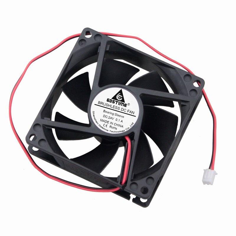 1 Pieces Gdstime 80x80x11mm DC 14V Brushless Motor Cooler PC CPU VGA Cooling Fan 8cm 80mm x 11mm 8011