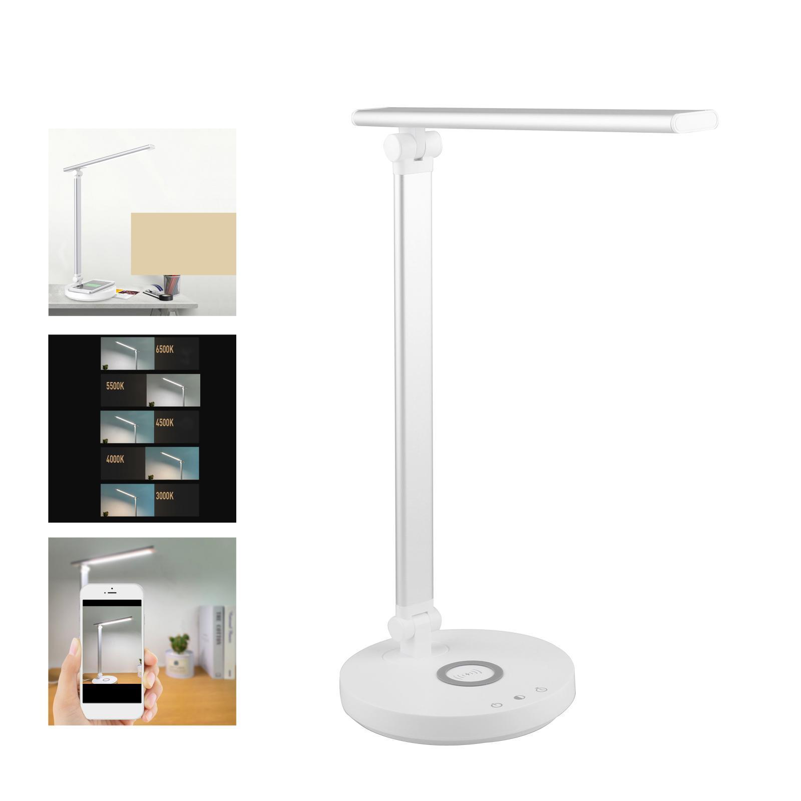 USB Rechargeable Reading LED Book Light Desk Lamp Dimmable Home Children