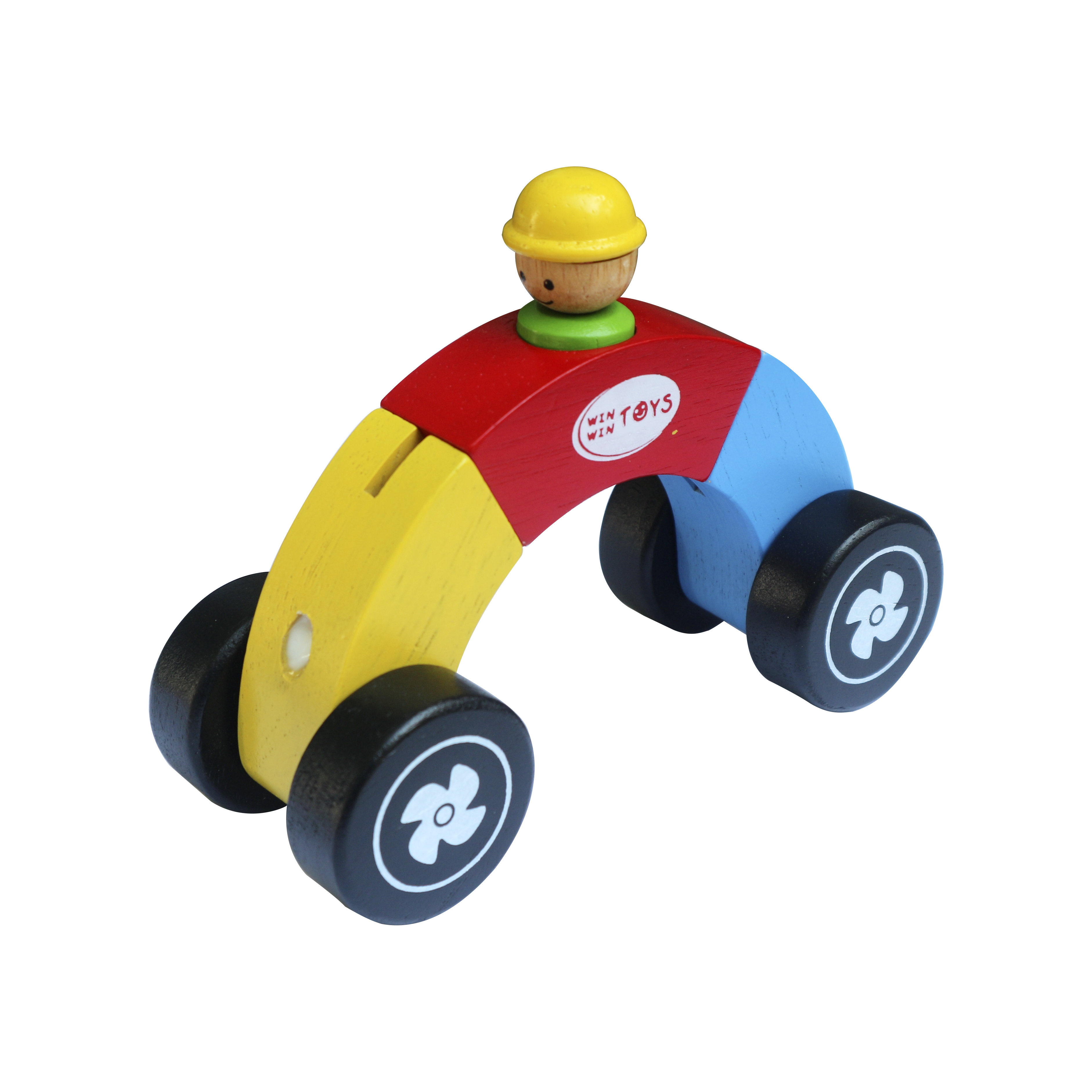 Đồ chơi gỗ Winwintoys - Xe đua biến hình