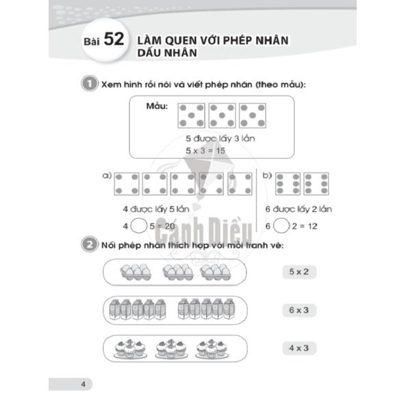 Vở Bài Tập Toán lớp 2 tập 2 - Cánh Diều