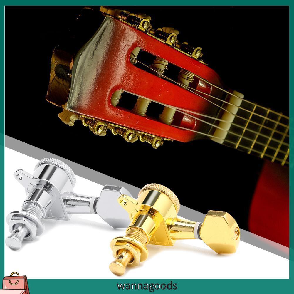 Set 6 Chốt Khóa Dây Đàn Guitar 6r