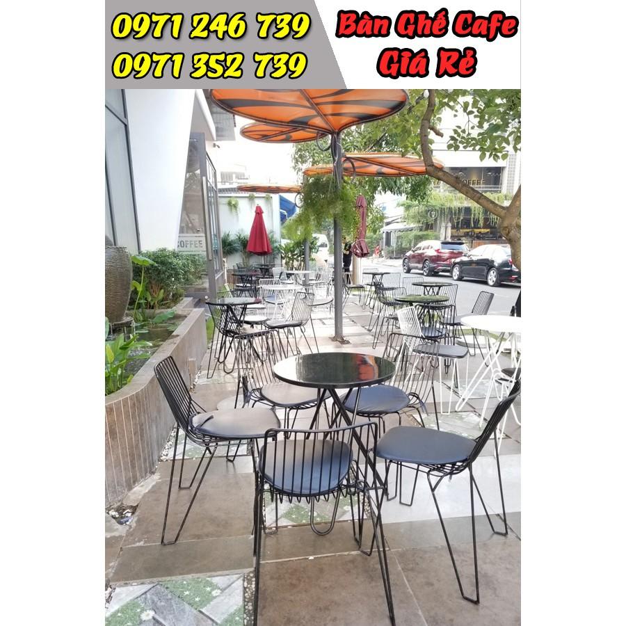 Ghế sắt cafe ngoài trời