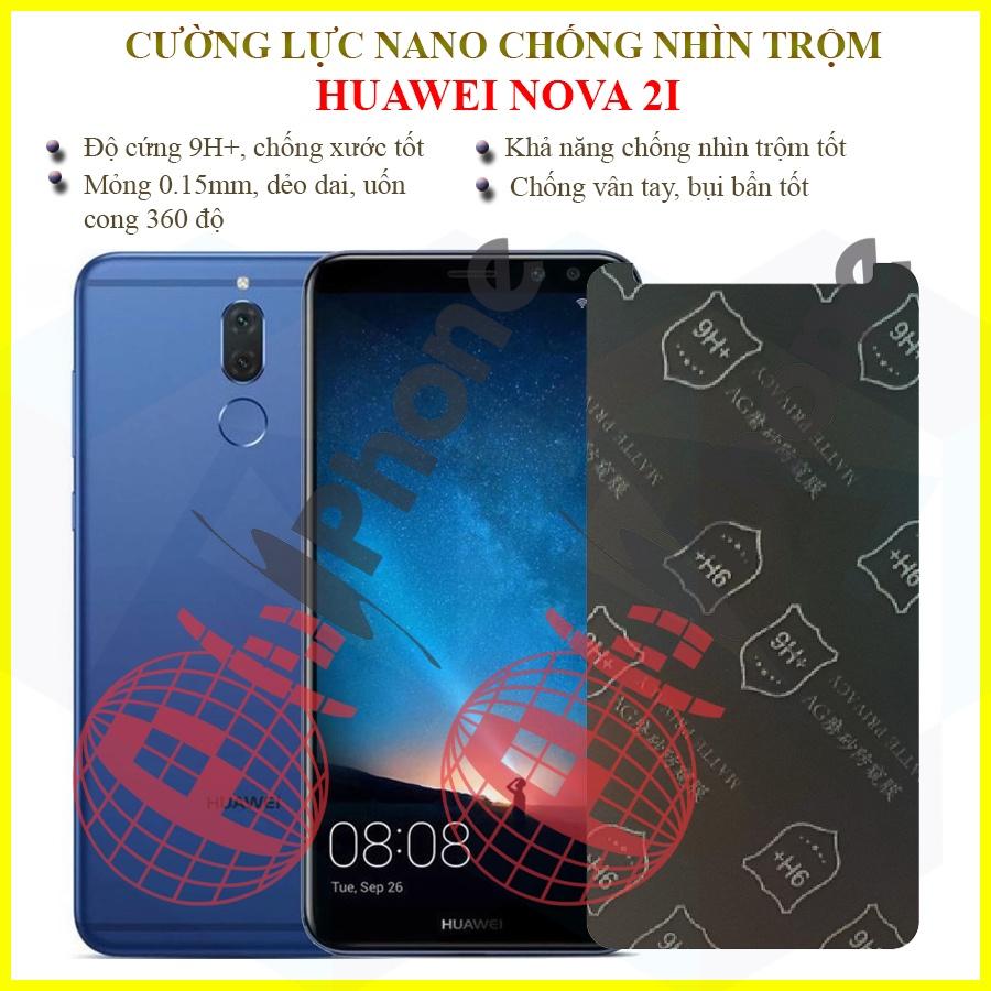 Dán chống nhìn trộm dành cho Huawei Nova 2i - Dán cường lực dẻo nano 9H+