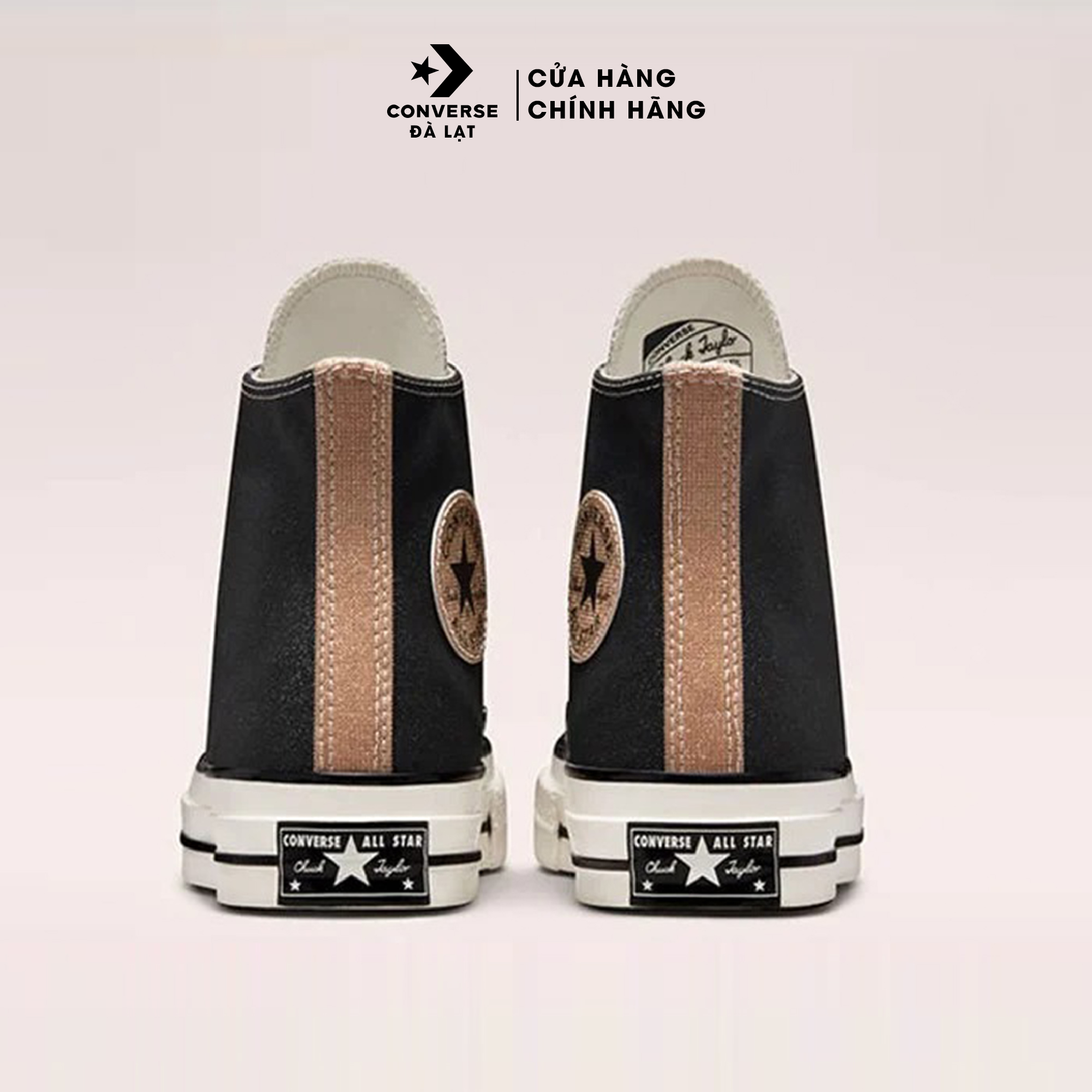 Giày Sneaker Nữ Lấp Lánh Converse Chuck 70 Glam Hi Top 572265C