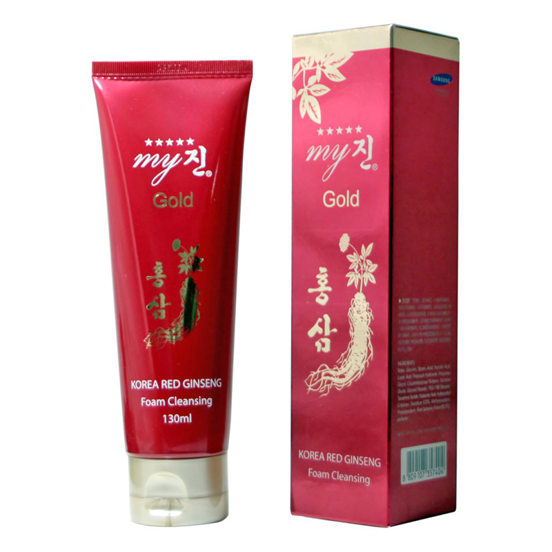 Sữa Rửa Mặt Hồng Sâm Đỏ My Gold Korea Red Ginseng Foam Cleanser (30ml)