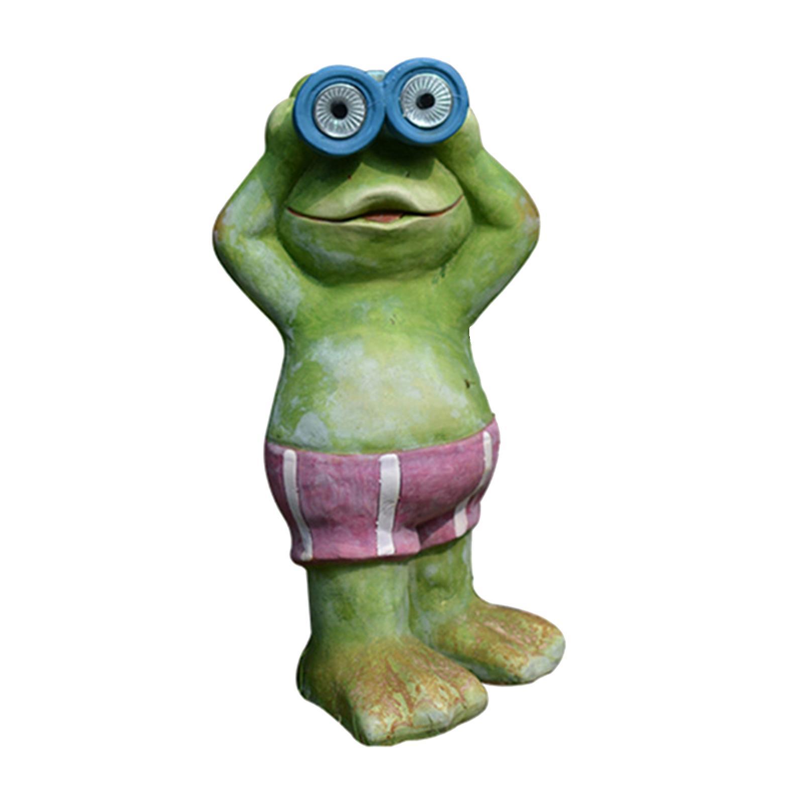 Garden Lights Frog Solar Powered Lamp Stakes LED Decoration Lamp for Yard Patio Pathway