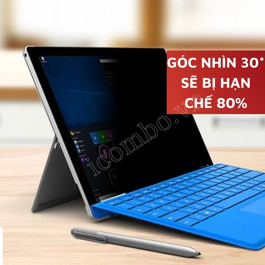 Dán màn hình chống nhìn trộm surface pro X, pro 4/5/6/7, laptop 1/2/3, book 1/2/3