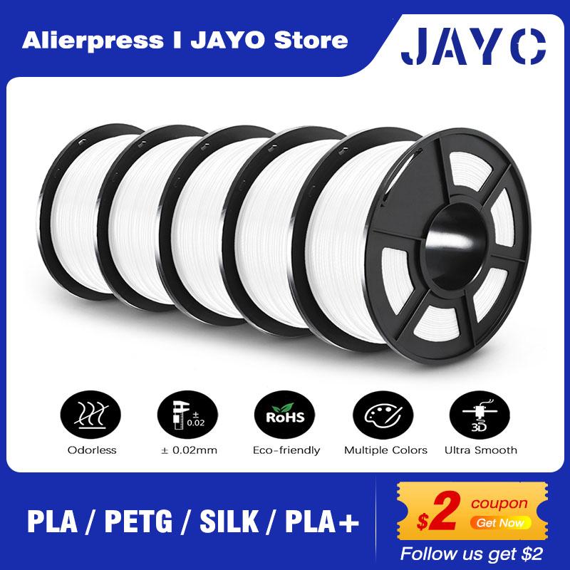 JAYO PLA/PLA META/PETG/LỤA/PLA/Gỗ/ Cầu Vồng/Đá Cẩm Thạch Máy In 3D Dây Tóc 1.75mm 5KG Vật Liệu In 3D cho Máy In 3D