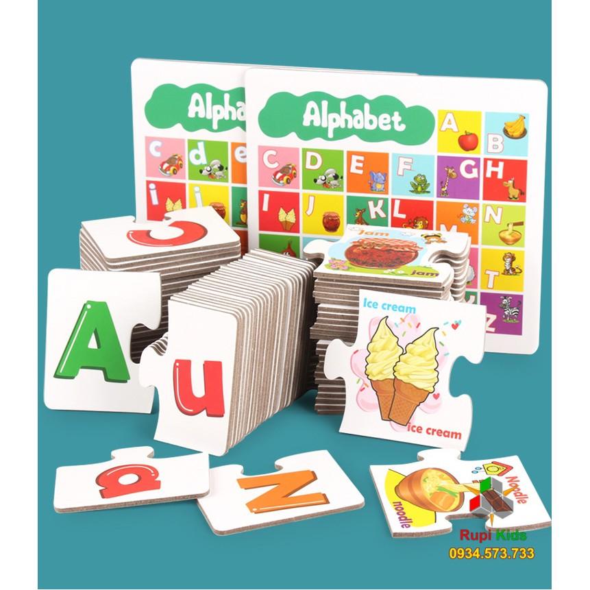 ️ Bảng chữ cái ️ Alphabet tiếng Anh - Ghép hình động vật