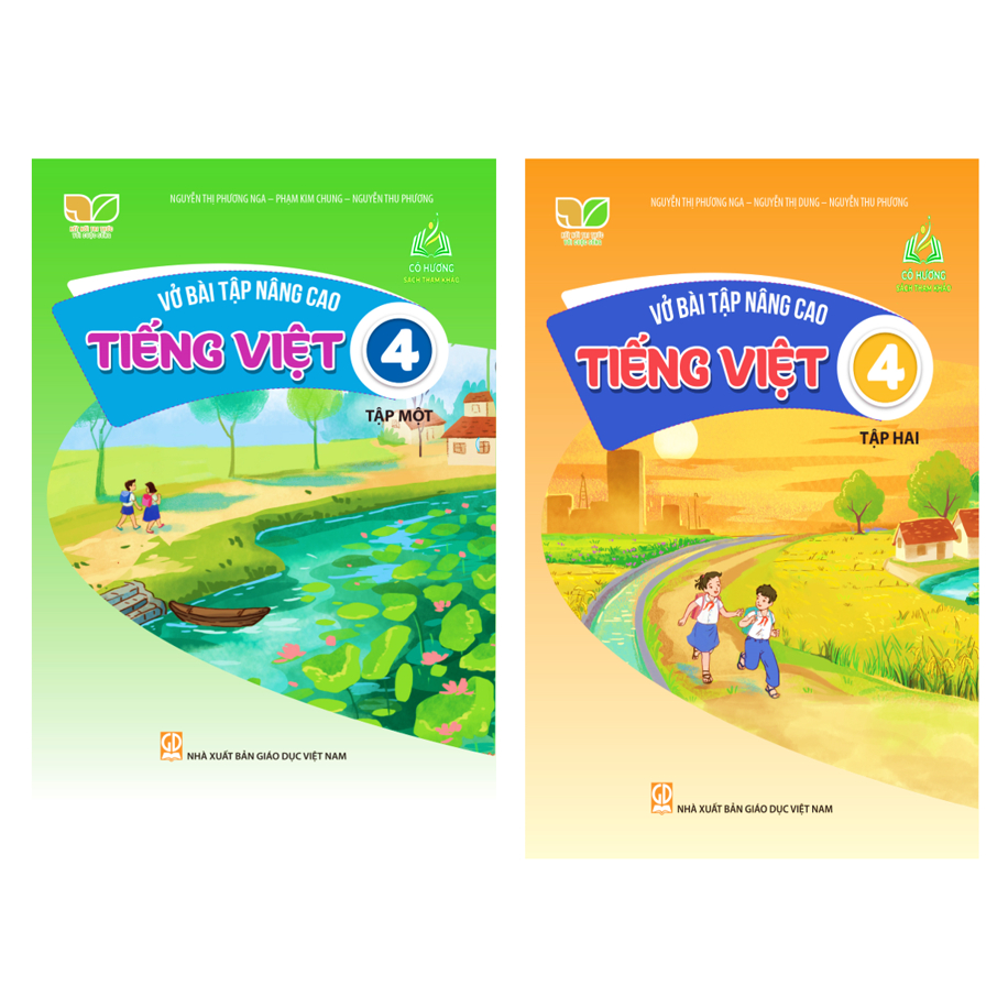 Sách -Combo Vở bài tập nâng cao Tiếng Việt 4, tập 1+2 (Kết nối tri thức với cuộc sống)