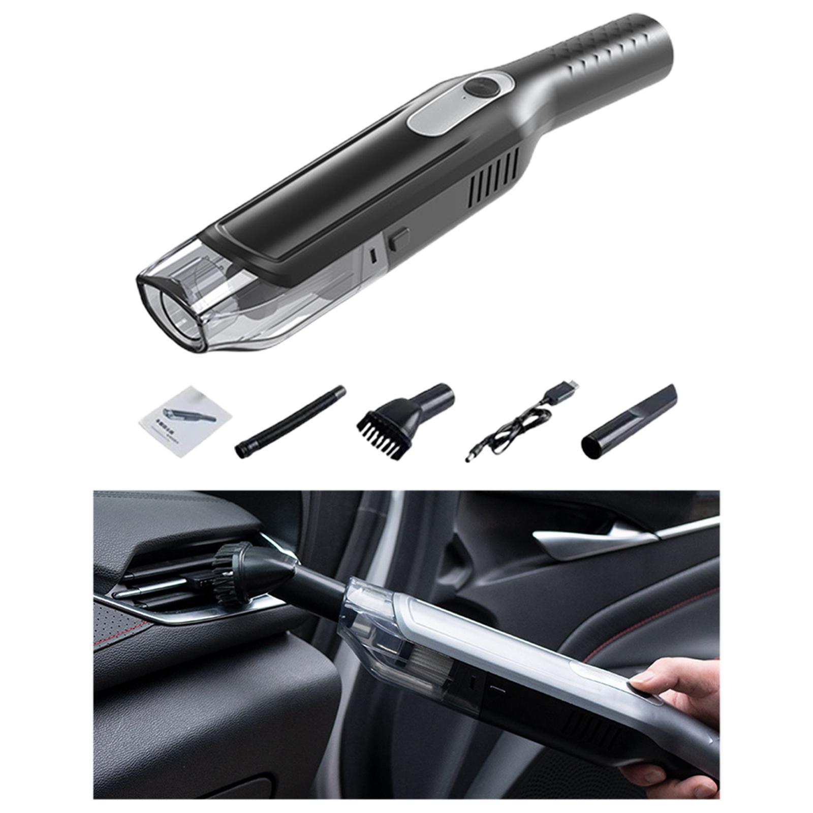 Handheld Vacuum Cleaner Hand Held Cordless Vacuum Cleaner Fittings Rechargeable Multipurpose Car Vacuum Cleaner for Sofa Office Vehicle