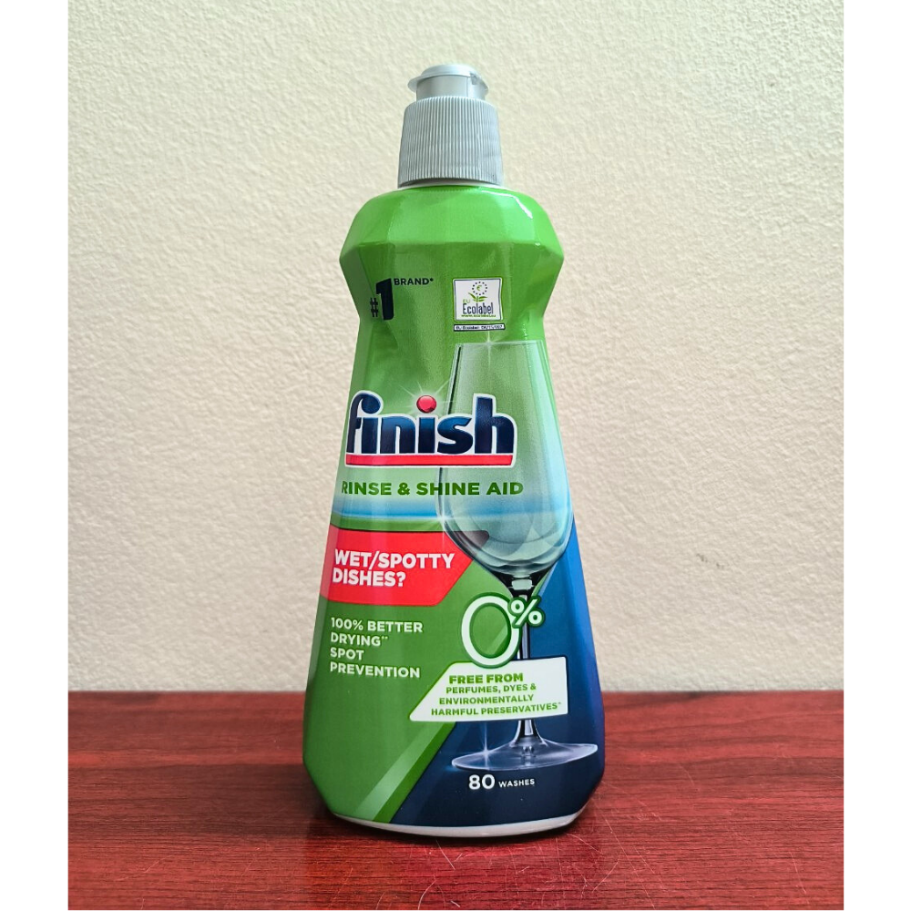 [HCM] Nước làm bóng chén bát Finish Eco 0% - 400ml/ chai
