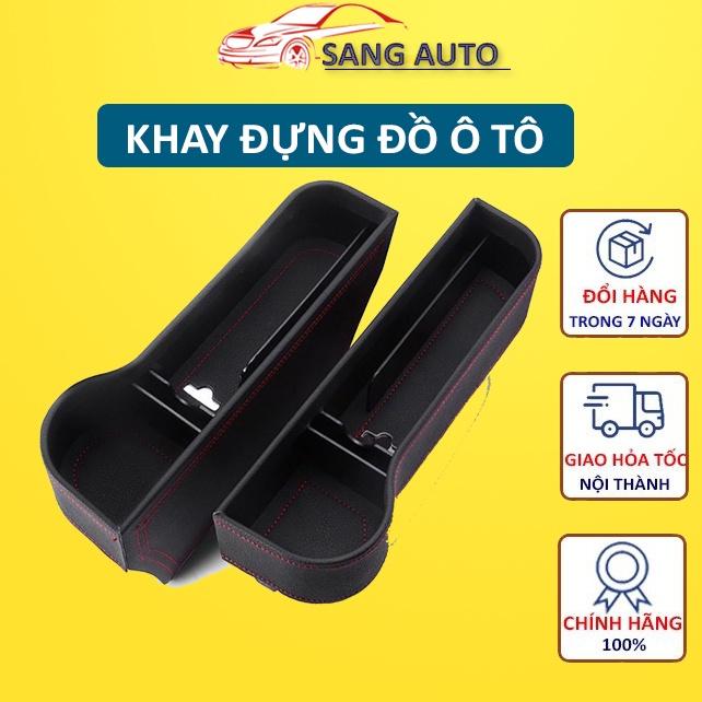 Khay Đựng Đồ Ô Tô – Khay Để Đồ Khe Ghế Ô Tô – Đựng Đồ Dùng Cá Nhân Đa Năng Hai Bên Ghế Lái Và Ghế Phụ