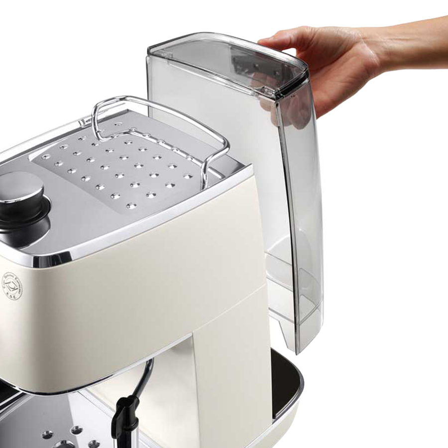 Máy Pha Cà Phê Espresso Distinta Delonghi ECI 341.W (1100W) - Trắng - Hàng Chính Hãng