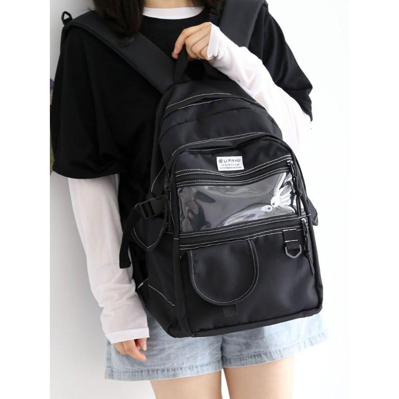 MIX PLASTIC BACKPACK + 2 PIN