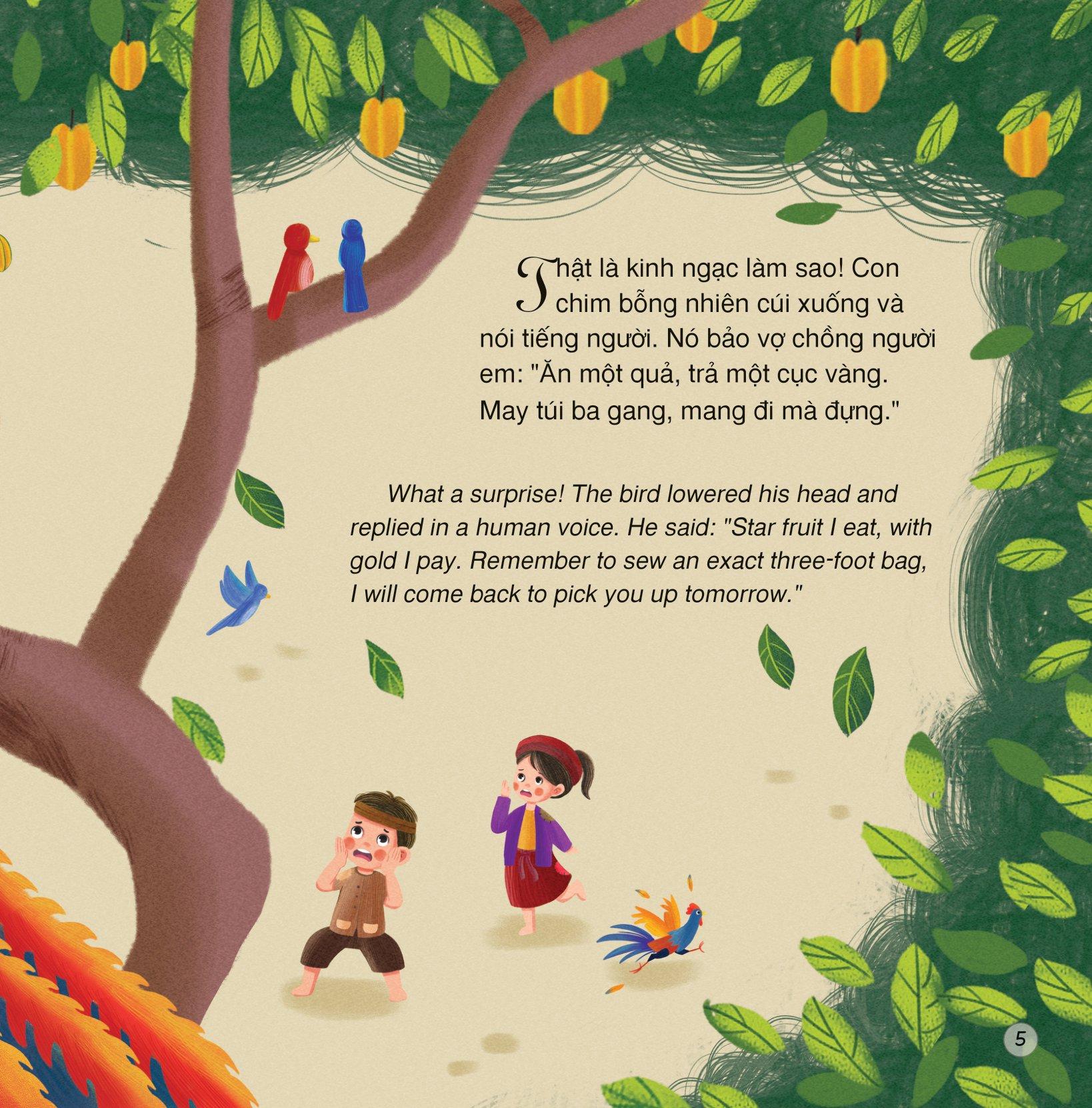 Truyện Cổ Tích Việt Nam - Cây Khế (Song Ngữ Việt - Anh)