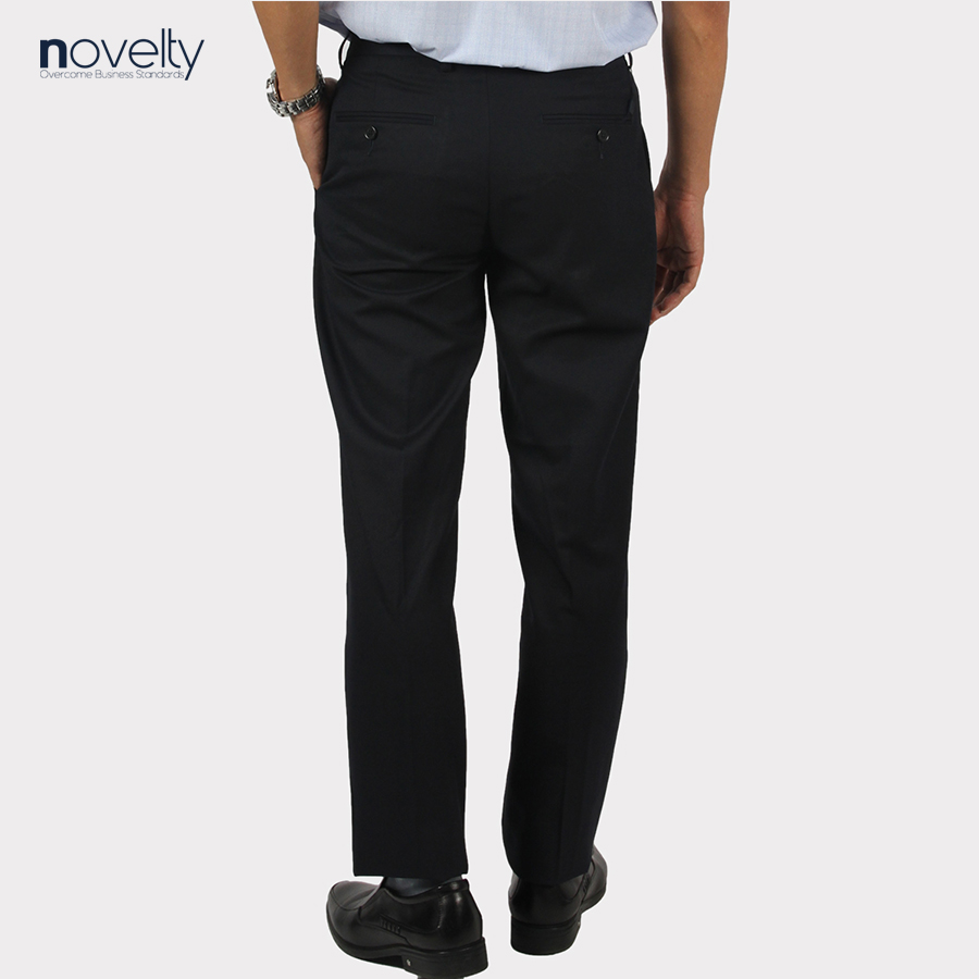 Quần tây nam Novelty 0Ply Regular fit xanh navy NQTMMDMPRR2209970