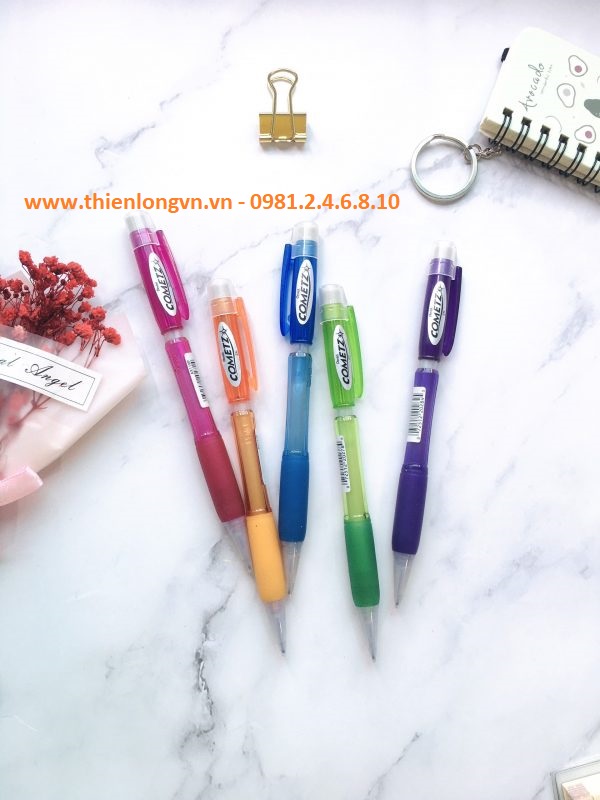 Chì kim Pentel AX119; ruột 0.9mm thân màu xanh lá