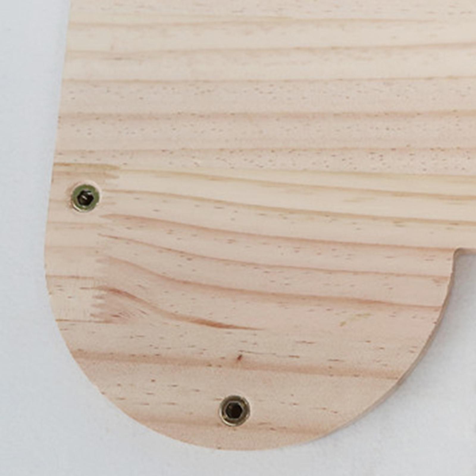 Two Layers Wooden Hamster Platform Climbing Ladder Cage Landscaping Climb