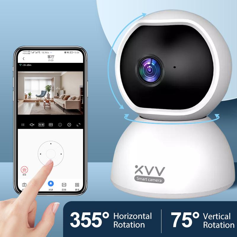 Xiaovv Máy ảnh 360 Smart 360 Q2 PTZ 1296P HD WiFi WIFI Wireless CCTV Giám sát Webcam CẢNH BÁO CẢNH BÁO TRONG TRƯỜNG TRƯỜNG TRONG TRƯỜNG HỢP