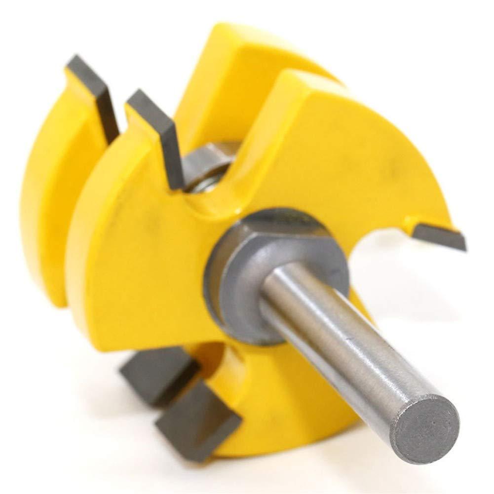 2 Mảnh Lưỡi Và Rãnh Tác Động Bộ Dao 8 Tay Cầm 3 Ngạnh Hình Chữ T Bộ Dao 8Mm Chuôi T Dụng Cụ Làm Rau Cau