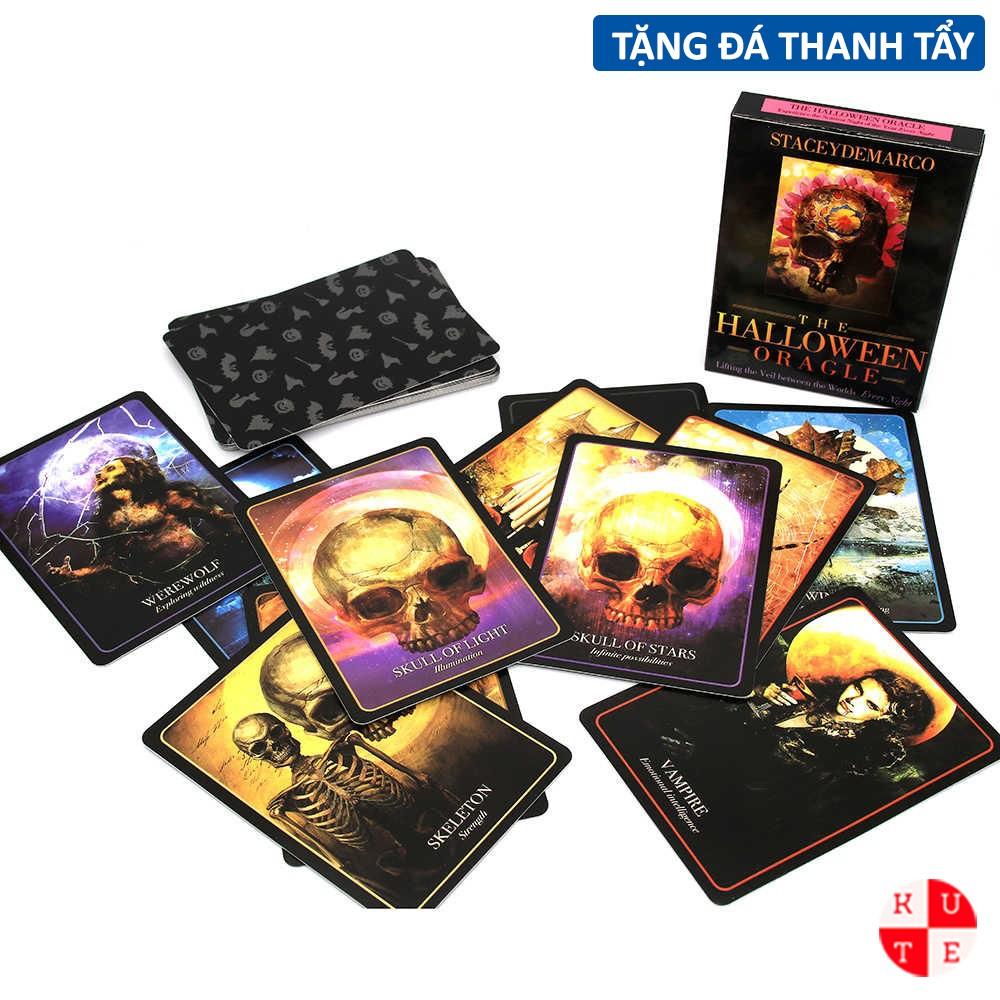 Bài Oracle The Halloween 36 Lá Bài Tặng Đá Thanh Tẩy