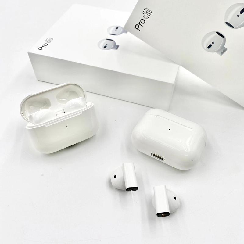 Mini Pro 5S TWS Tai Nghe Nhét Tai Bluetooth 5.0 Điều Khiển Cảm Ứng Không Dây Tai Nghe Stereo Tai Nghe Nhét Tai Thể Thao Tai Nghe Dành Cho Xiaomi iPhone