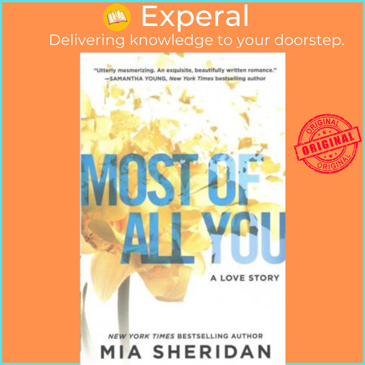 Sách - Most of All You : A Love Story by Mia Sheridan