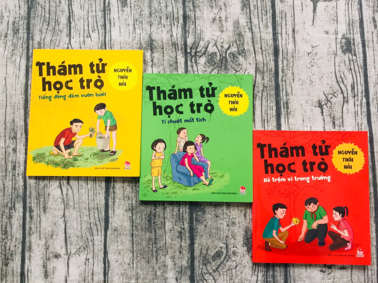 Sách - Combo Thám tử học trò (3 cuốn)