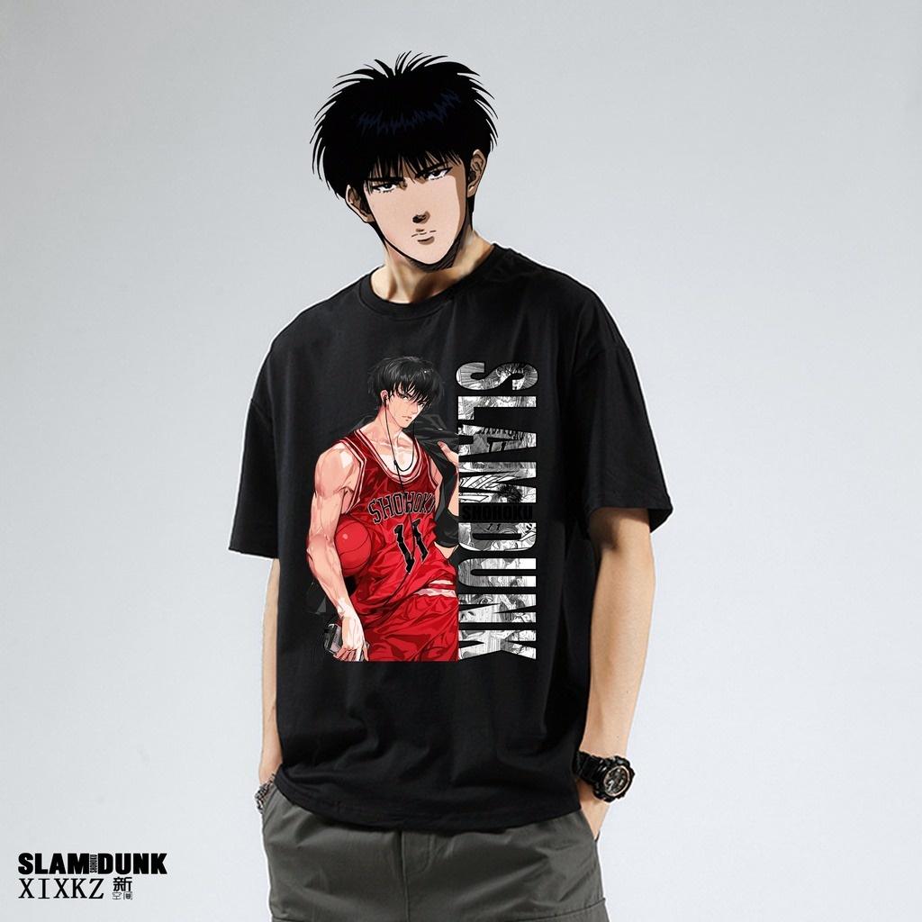 Áo phông Slam Dunk Summer t-Shirt Versatile Rukawa độc đẹp giá rẻ mẫu HOT bán chạy