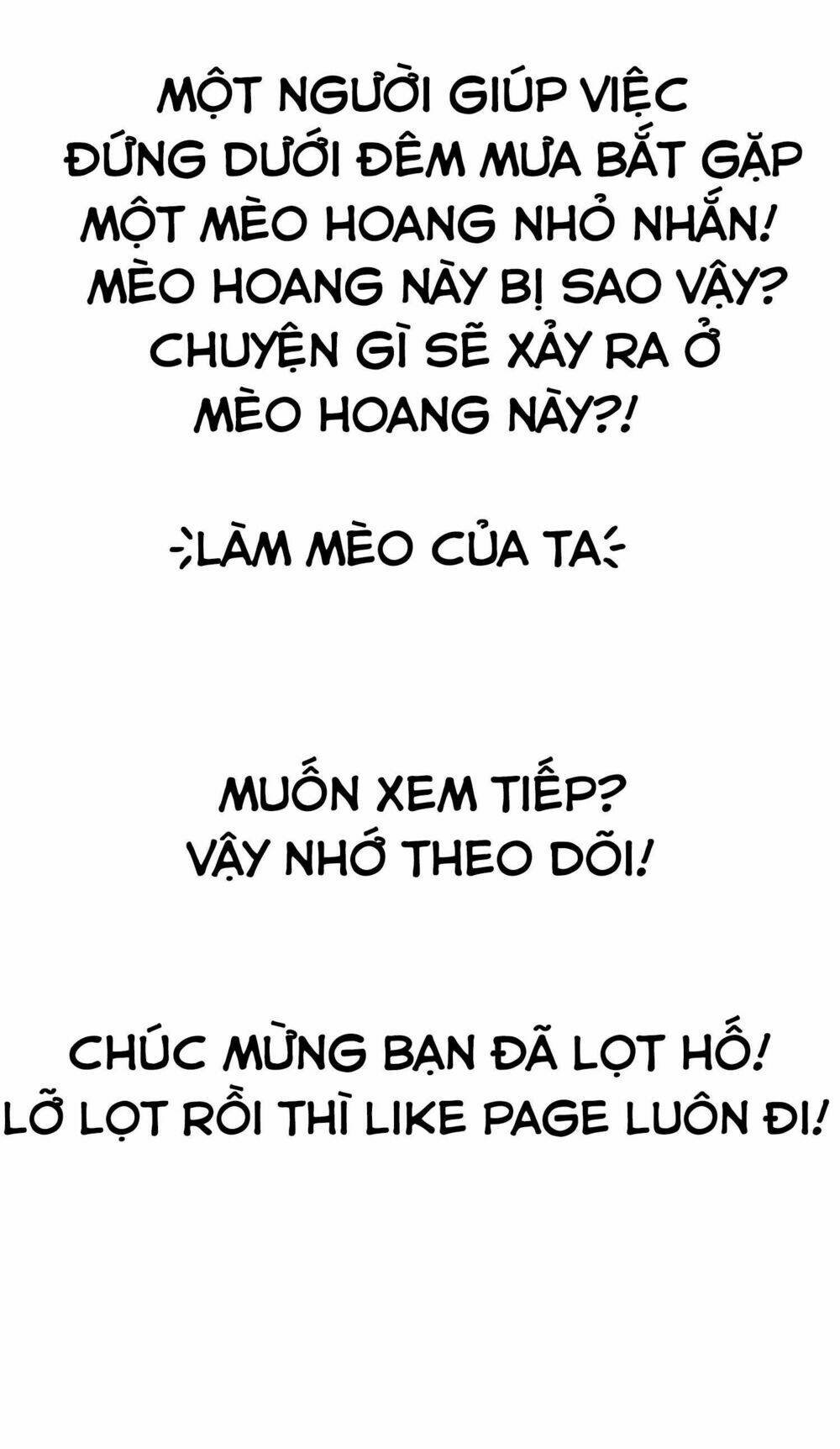 làm mèo của ta chapter 0 10