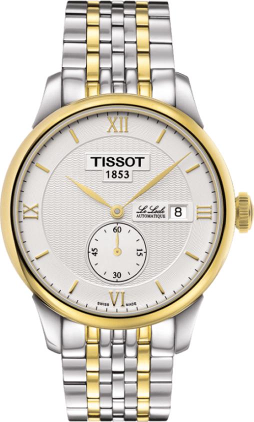 Đồng Hồ Nam Dây Thép Không Gỉ Phối PVD Vàng Tissot Le Locle T006.428.22.038.01 (14 x 34.8 mm)