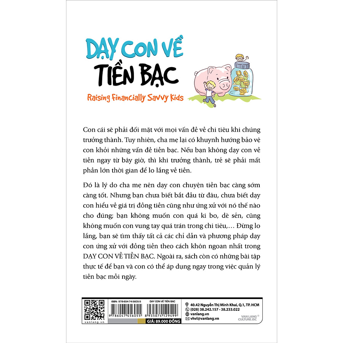 Dạy Con Về Tiền Bạc - Vanlangbooks