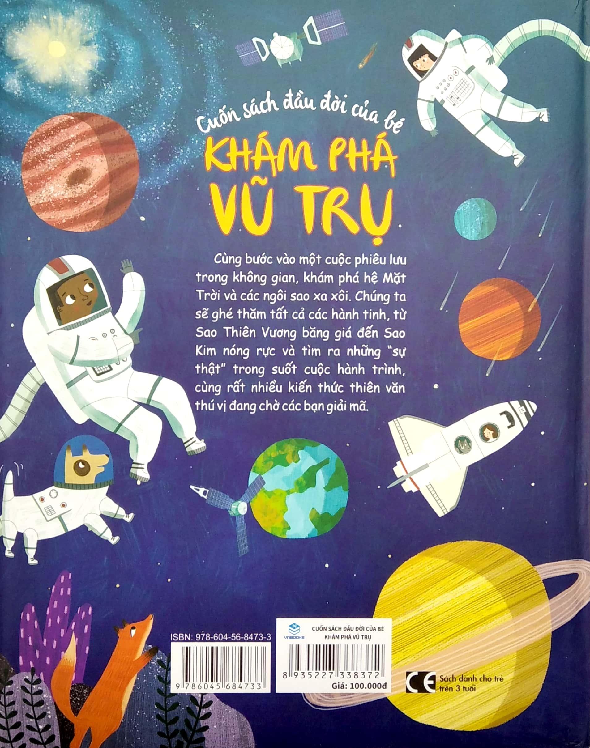 Cuốn Sách Đầu Đời Của Bé - Khám Phá Vũ Trụ